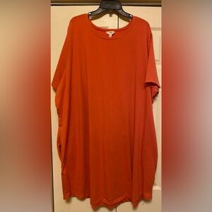 Terra & Sky Coral Tshirt Dress
